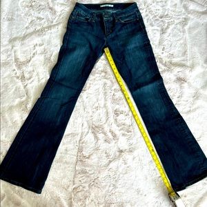 Joe’s Jeans Rocker fit denim jeans.